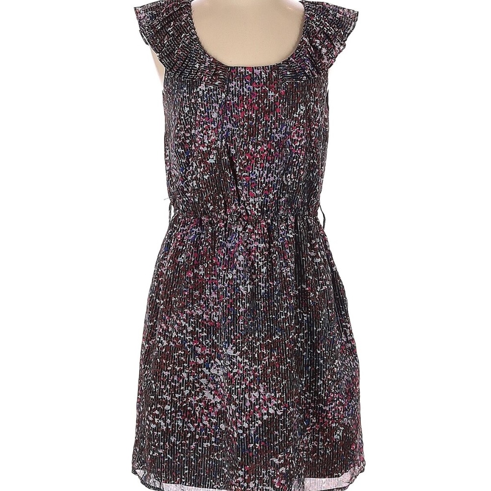 I Heart Ronson Black Floral Dress Size M EUC